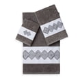 thumbnail image 1 of Linum Home Textiles Noah 3 Piece Turkish Cotton Embellished Towel Set, 1 of 2