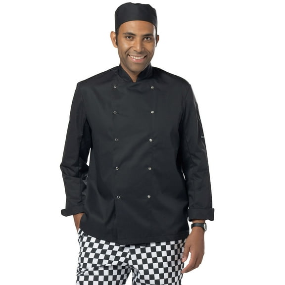 Dennys Mens Economy Long Sleeve Chefs Jacket / Chefswear