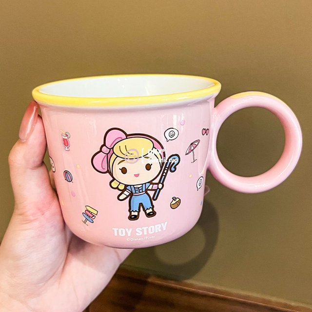Taza de cerámica linda de la historieta de Toy Story, taza especialmente hermosa, regalo de cumpleaños, recuerdo