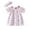 White, variant on FhsagQ Dress for Girls Summer Sweet and Cute Girl Baby Sweet and Cute Bow Animal Arint Sweet Cute Elasticated Collar Short Sleeve Dress Baby Girls' Easter Dresses Blue White 9-12Months