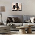 thumbnail image 3 of Stupell Industries Contemporary Timeless DJ with Urban Rhythm Black Framed Giclee Art, 14 x 11, by Franklyn Gregory, 3 of 8