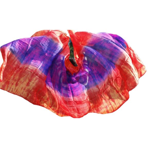 Women Sexy Belly Dance Veil Scarf Authentic Silk Veil Belly Dance