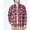 05-Red Green, variant on Iceglad Mens Flannel Plaid Shirts Long Sleeve Button Down Shirt Casual Shirts Work Shirts for Men