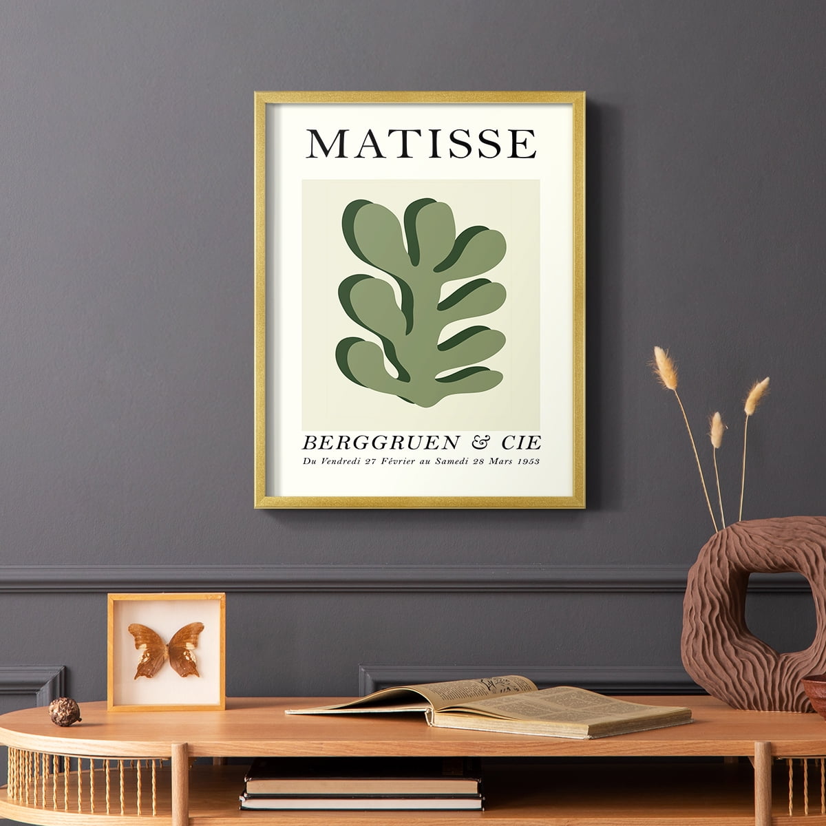 Matisse CCLXXXII in Solid Wood 8 x 10 Framed Print