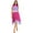 Hot Pink&Light Purple, variant on Aiihoo Women Lyrical Dance Dress Sleeveless Asymmetrical Hem Leotard Dresses Ballroom Rhythmic Gymnastics Dancewear Hot Pink&Light Purple M