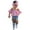 Pink, variant on Hiijoy Toddler Girls Off Shoulder T Shirt Ripped Jeans with Headband 3Pcs Set, Sizes 2-3T
