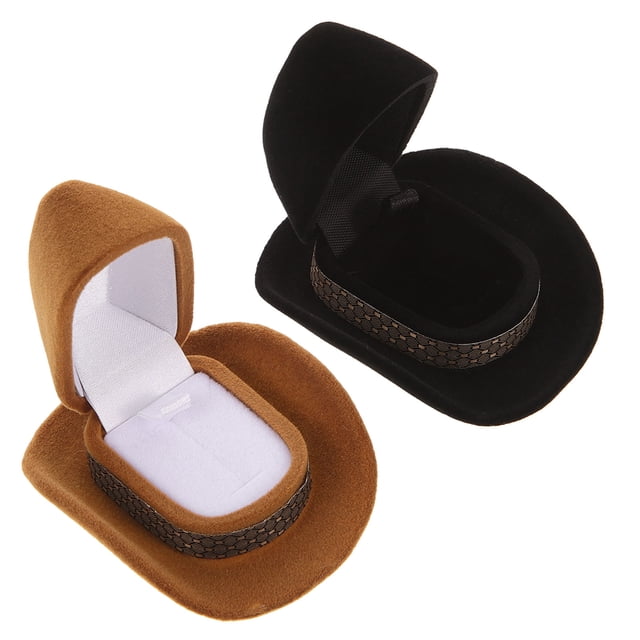 WEUVEB 2Ud De Almacenamiento Para Anillos Con En De Sombrero Y Colores Surtidos