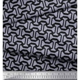 thumbnail image 3 of Soimoi Poly Georgette Fabric Geometric Abstract Fabric Prints by Yard 42 Inch Wide, 3 of 3