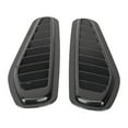 thumbnail image 1 of 2pcs Carbon Fiber Style Car Air Flow Intake Decorative Scoop Bonnet Vent Hood Cover, 1 of 1