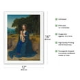 thumbnail image 2 of The Rest on the Flight into Egypt - Vintage Religious Art by Gerard David c.1512 - Japanese Unryu Rice Paper Art Print (Unframed) 12 x 16 in, 2 of 3