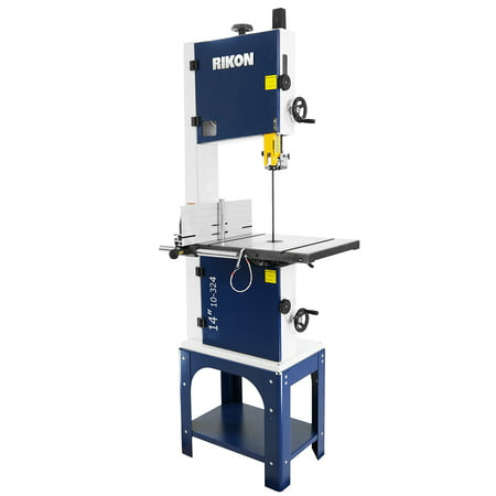 Rikon 10-324 230-Volt 14-Inch 1-1/2-Hp Heavy Duty Cast Iron Open Stand (Best 18 Inch Bandsaw)