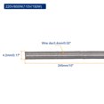 thumbnail image 2 of 15pcs Furnace Heating Element Coil 4.2x245mm FeCrAL Furnace Heating Resistance Wire, 2 of 5