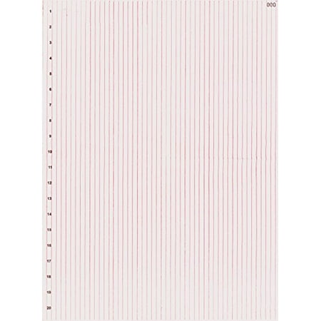 EEG Paper 405MM X 300MM X 1000 Sheets, 21 Channels (2)