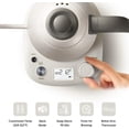 thumbnail image 3 of BUYDEEM Gooseneck Electric Pour-Over Kettle, Stainless Steel Coffee Tea Kettle with Variable Temperature Control, Oatmeal White, 3 of 7