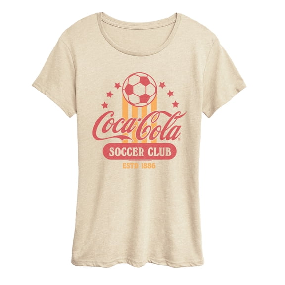 Coca-Cola - Soccer Club - Women's Short Sleeve Graphic T-Shirt