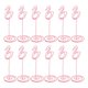 thumbnail image 1 of 12Pcs Swan Photo Clip with Base Iron Wire Desktop Card Note Home Business Craft Supplies, 1 of 5
