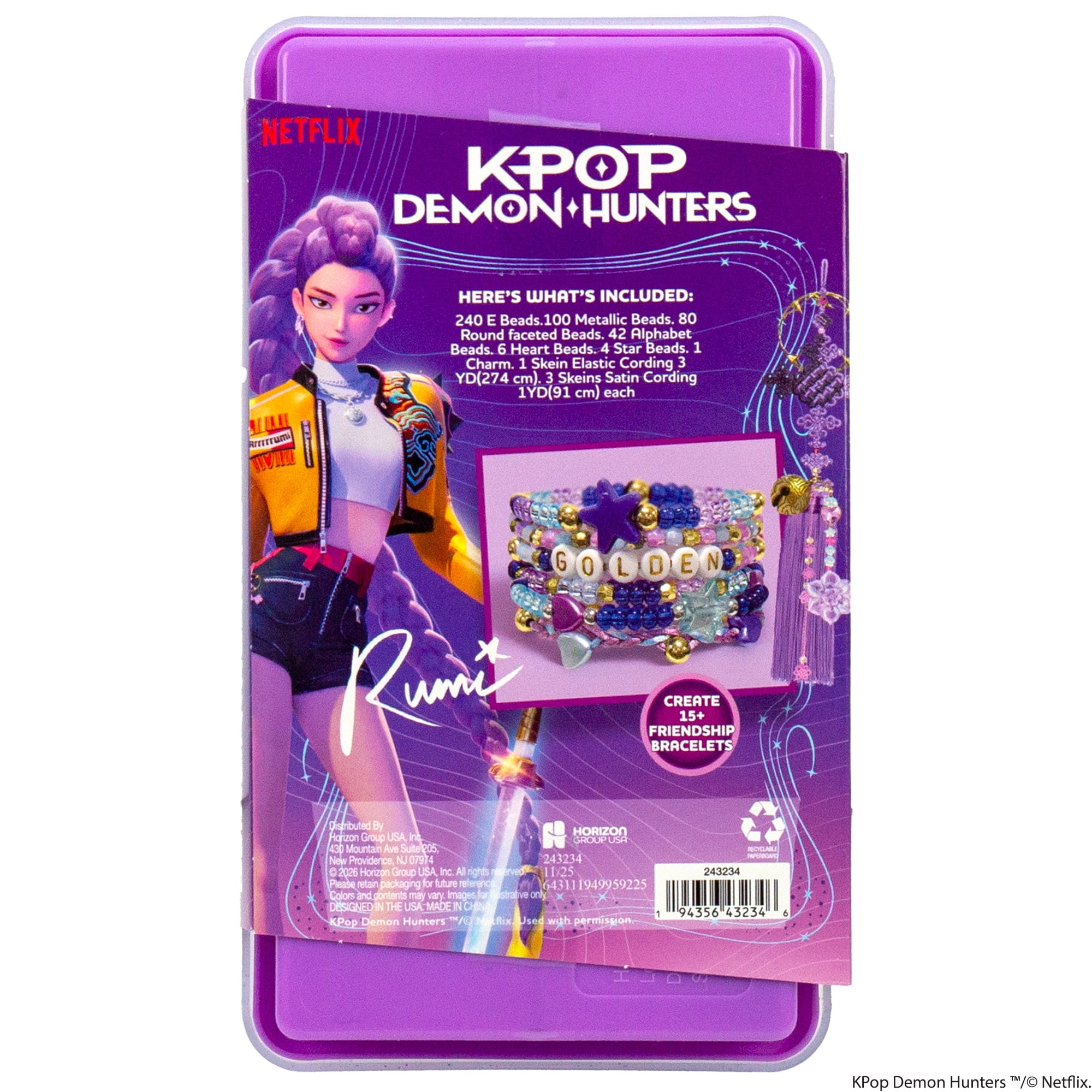 Netflix KPop Demon Hunters™ Friendship Bracelets – Mira Edition