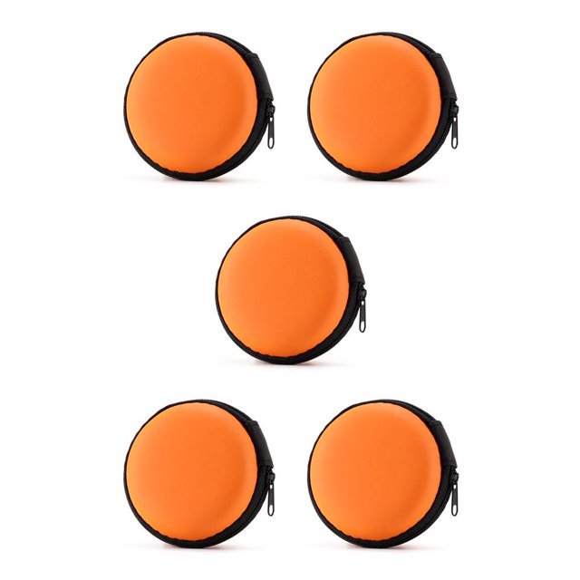 Bearachild Bolsa de almacenamiento de cables para auriculares Estuche de transporte de red interior portátil Organizador de auriculares Cierre de Type2 NO2