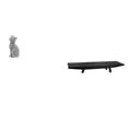 thumbnail image 1 of Elegante escultura de gato de resina con bandeja de madera, figura decorativa multiusos para sala de estar, dormitorio, mesa de centro, decoración de, 1 of 8