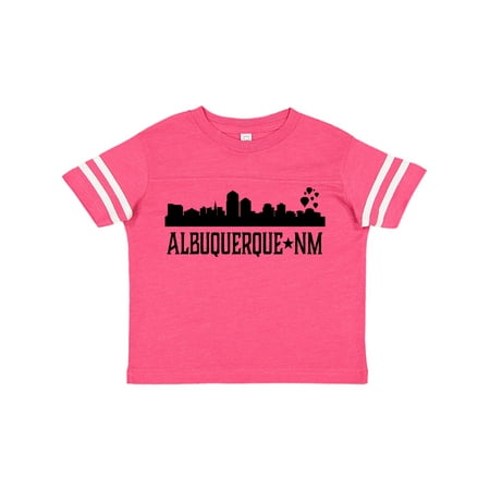 

Inktastic Albuquerque New Mexico City Skyline Silhouette Gift Toddler Boy or Toddler Girl T-Shirt