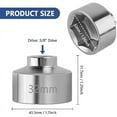 thumbnail image 6 of 32mm Socket-Oil Filter Wrench Tool,Steel Quickly Oil Filter Removal Tool,3/8Inch Drive Oil Filter Socket Tool, 6 of 6