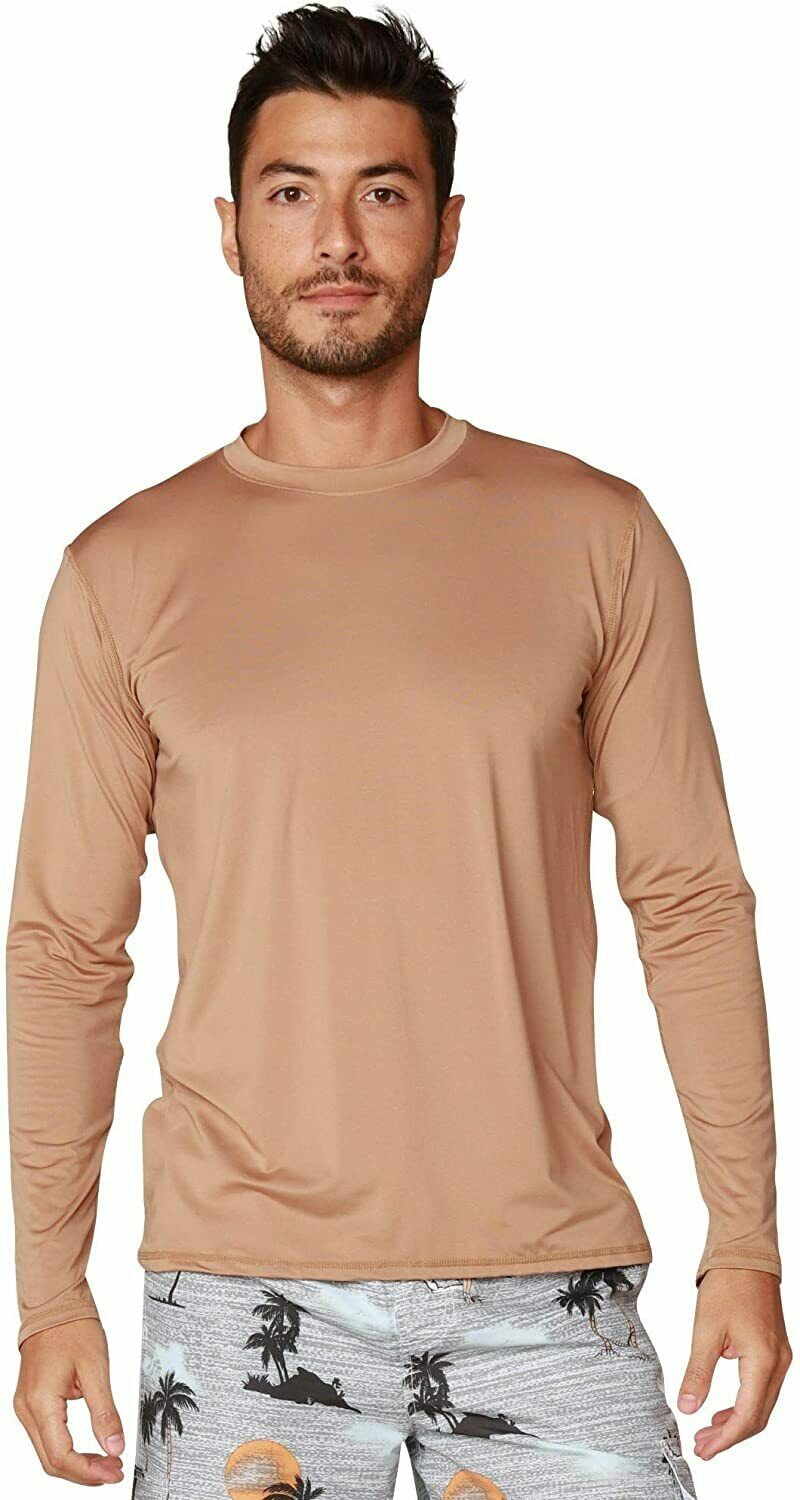 InGear Dry Fit Swim Shirts For Men Uv Sun Protective Rash Guard Workout