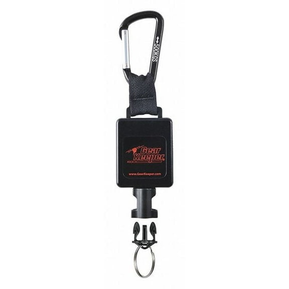 Gear Keeper Flashlight Retractor,32 in. L,Carabiner RT3-4401