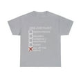 thumbnail image 2 of Men Dad Checklist T Shirt Funny Fathers Day Tee Dad Gift Ideas ID-0311-B7VT, 2 of 10