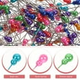 thumbnail image 4 of FONDOTIN 200Set Hand Embroidery Needles Assorted Color PP Steel for Graduation Ceremony Crafts, 4 of 7