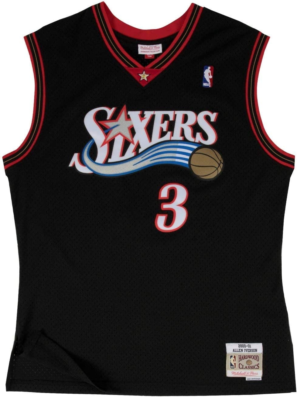 allen iverson sixers jersey