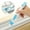 Blue, variant on IUAMXWU Hand-held Groove Cleaning Tools Door Window Track Kitchen Cleaning Brushes