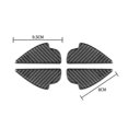 thumbnail image 4 of Carbon Fiber Interior Door Handle Bowl Panel Cover Trim for Mazda 2 3 6 Demio CX-3 CX-5 CX-7 CX-9 MX5, 4 of 5