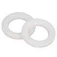 thumbnail image 3 of Kit surtido de 50 arandelas planas de nailon blanco, 7 tamaños: M3/M4/M5/M8/M10/M12 M3, 3 of 5