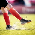 thumbnail image 3 of HLONK 1 Paire Chaussettes Protège-Tibia Hommes Femmes Chaussettes de Soccer Tibia Soccer Manches Mi-Mollet, 3 of 7