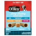 thumbnail image 2 of (4 pack) Ol' Roy Munchy Bone Dog Treats, Variety Pack, 60 oz, 21 Count, 2 of 3