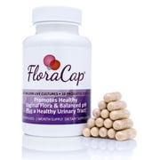 FloraCap Feminine Probiotic for Vaginal Health | Promotes Vaginal Flora and Yeast Balance - 30 Count