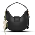 thumbnail image 3 of Unique Bargains 1 Pc Handbag Charm PU Leather Flower Bag Charm White, 3 of 5