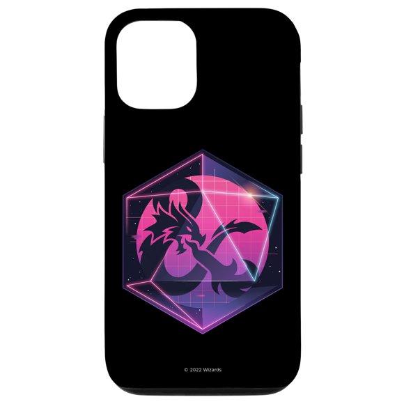 Funda de teléfono Dungeons & Dragons Ampersand en 3D Dice para iPhone 12/12 Pro