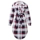 thumbnail image 5 of Pntutb Mujeres Plaid Casual Manga Larga Suelta Solapa Chaqueta Larga Abrigo Con Bolsillo Y Cinturón Liquidación Pntutb Pntutb-4429, 5 of 5