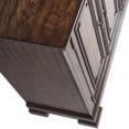 thumbnail image 5 of Bowery Hill Mid-Century Four Door Buffet with Light Distressing, 5 of 8