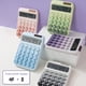 thumbnail image 2 of Calculadora de interruptor mecánico de 12 dígitos con pantalla LCD grande, calculadora de escritorio, diseño ergonómico, calculadoras para profesores, estudiantes, oficina, hogar y escuela., 2 of 7