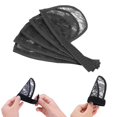 thumbnail image 2 of 5pcs Hair Net for Making Ponytail Weaving Net Hair Afro Net Wig Caps Hair Accessories black, 2 of 9