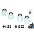 thumbnail image 1 of YSTIANN 2 Set Motorcycle Ear Plugs Reduce Wind Noise & Sleeping Noise Cancelling, 27dB Protection Against Snoring, Reusable Silicone Washable to Prevent Ear Ringing WJ85-2786, 1 of 8