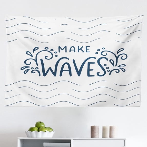 Botanical Tapestry, Simplistic Pattern with Poppy Boxes Abstract Agriculture, Fabric Wall Hanging Decor for Bedroom Living Room Dorm, 2 Sizes, Grey Charcoal Grey, by Ambesonne