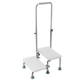thumbnail image 2 of Koiauber Bed Step Stool,High Beds Bedside Step Stool,Portable Elderly 2 Step Stool,2 Steps Foot Stool for Adult,Seniors, 2 of 7
