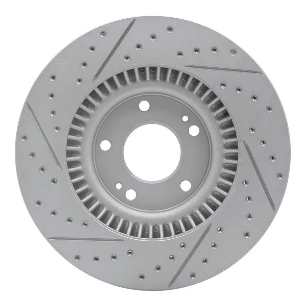 Dynamic Friction Company 830-21030R DFC Geoperformance Rotor - Drilled and Slotted