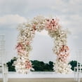thumbnail image 7 of QISHENSHUI Heavy Duty Garden Metal Arbor Frame – Ultra-Sturdy Arch Backdrop Stand Designed for Captivating Wedding & Party Stage Decor, 7 of 7