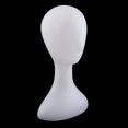 thumbnail image 4 of White Female Mannequin Manikin Head Hair Glasses Display Model Stander, 4 of 10