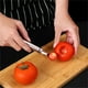 thumbnail image 4 of 1Pzs Descorazonador de Fresas de Acero Inoxidable - Dientes Ergonómicos/Afilados, para Fresas/Tomates/Cocina, 4 of 5