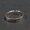 Silver Style, variant on Gold Simple Black With Opening Ring